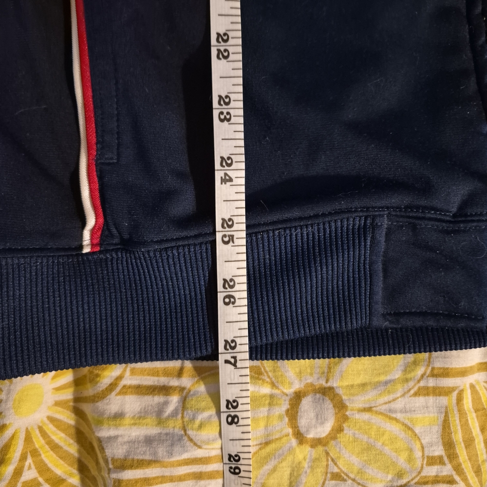 Adidas Dark Blue Track Jacket with Red Detailing - Picture 8 of 8